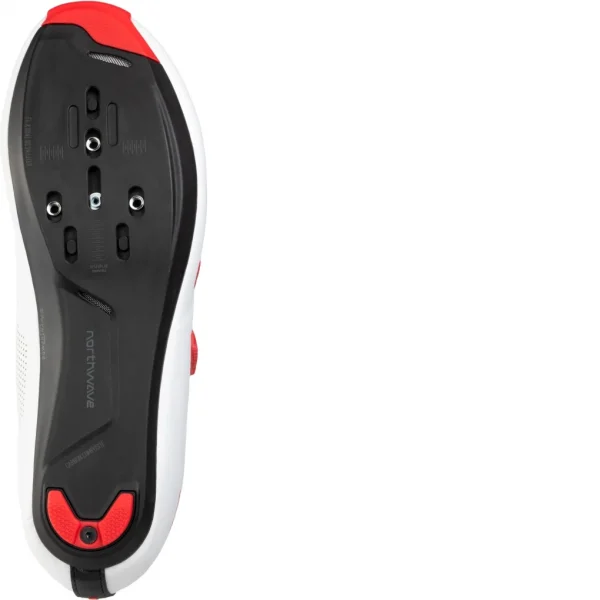Zapatillas Northwave REVOLUTION Blanco-Rojo Fluo