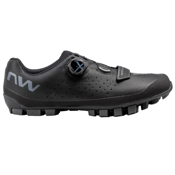 Zapatillas Northwave HAMMER PLUS WIDE XC-Gravel Negro-Gris Oscuro