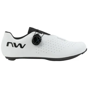 Zapatillas Northwave SONIC PLUS WIDE Carretera Blanco-Negro