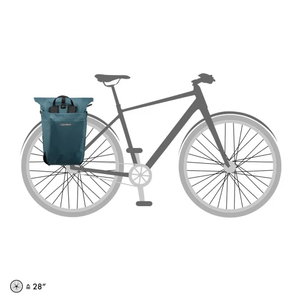Mochila Ortlieb VARIO QL2.1 Individual 26L Petrol
