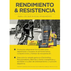 PowerBar Bote IsoActive Limón Caja de 6x600gr