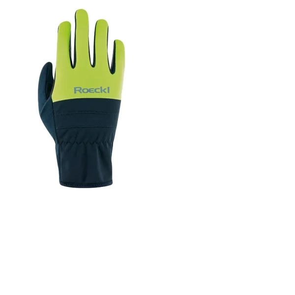 Guantes Roeckl Raiano Windproof Amarillo Fluo