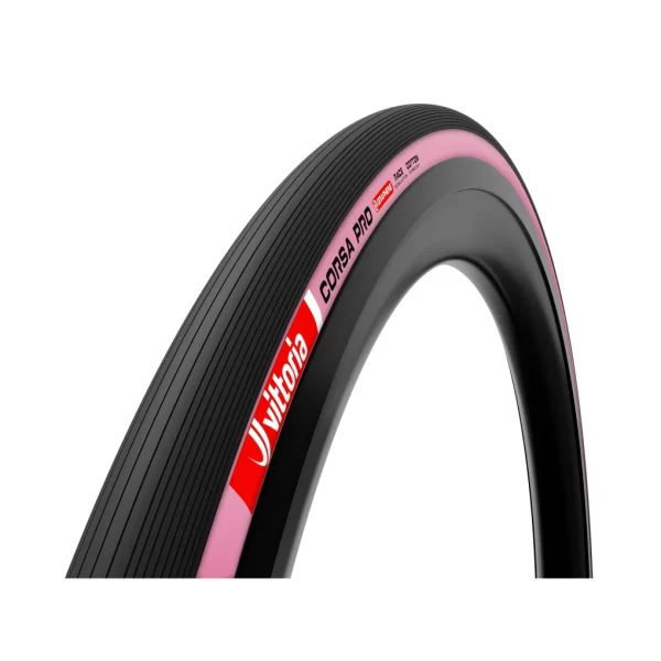 Cubierta Carretera Vittoria CORSA PRO LTD 700x28c Plegable TLR Rosa G2.0