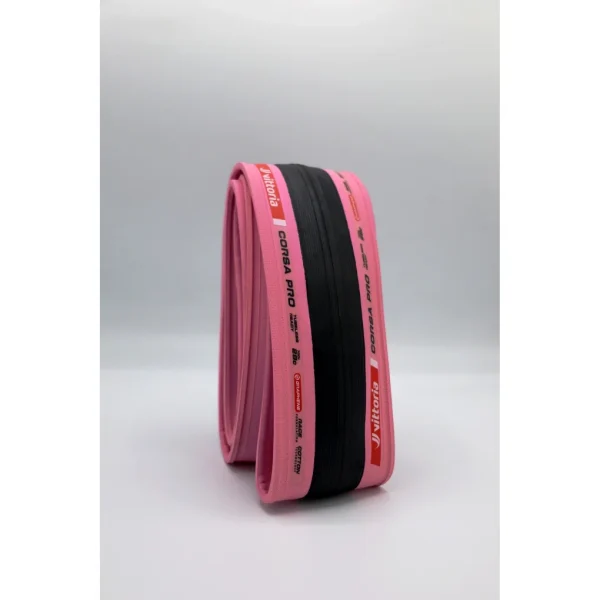 Cubierta Carretera Vittoria CORSA PRO LTD 700x28c Plegable TLR Rosa G2.0