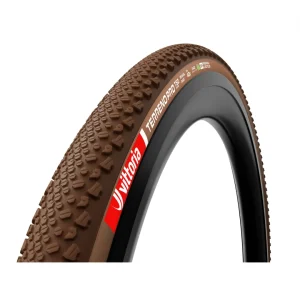 Cubierta Gravel vittoria TERRENO PRO T50 Mixed 700X45 TLR Hookless Natural-Brown